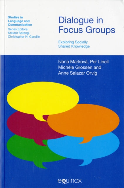 Binding: Paperback
Description: An introduction to understanding focus groups as analytical means exploring socially shared knowledge. This book examines how to analyse interaction and ideas expressed in focus groups. It considers different kinds of interdependencies among participants who hold diverse positions.