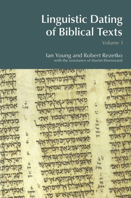 Binding: Paperback
Description: Since the beginning of critical scholarship biblical texts have been dated using linguistic evidence. In recent years this has been a controversial topic. However until now there has been no introduction to and comprehensive study of the field.