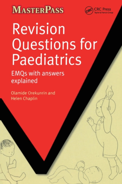 Binding: Paperback
Description: This revision tool helps readers strengthen their existing knowledge of childhood disorders through Extended Matching Questions (EM Qs) on topics frequently asked in Paediatrics examinations ranging from neonatology to emergency medicine and public health.