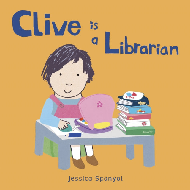 Binding: Special Bindings
Description: What will Clive be today? Follow Clive and his friends as they explore the many things a librarian does in a day. Role - play is crucial to a child's positive development boosting language and social skills and building self - confidence.