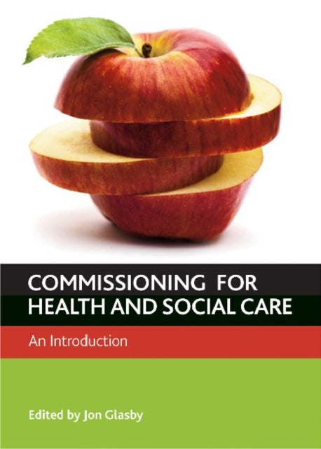 Binding: Paperback
Description: This is the first comprehensive text on commissioning for health and social care taking students practitioners and managers through key stages of the commissioning cycle as well as addressing cross - cutting themes.