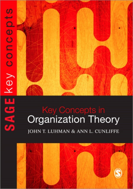 Binding: Paperback
Description: From agency theory to power and politics this indispensable guide to the key concepts of organization theory is your compass as you navigate through the often complex and abstract theories about the design and functioning of organizations.