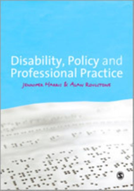 Binding: Paperback
Description: This is the first book on working with disabled people to take an aspirational outcomes - focused approach to professional practice.