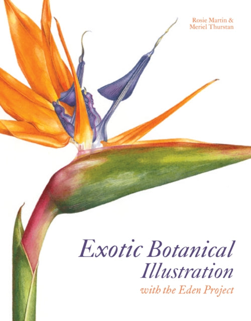 Exotic Botanical Illustration With The Eden Project
