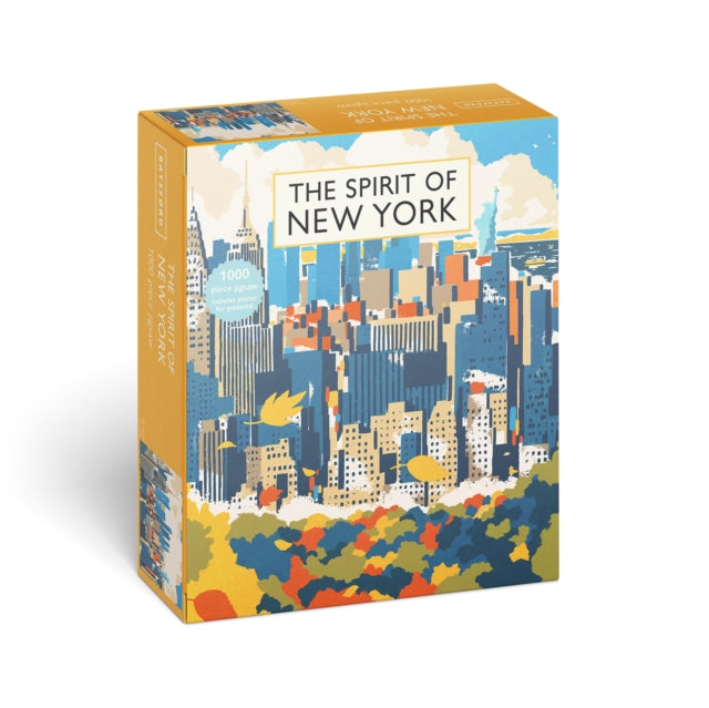 Binding: Toys & Hobbies
Description: 1000 - piece jigsaw puzzle of an iconic New York illustration inspired by classic Batsford book covers of the 1930s and 40s. Immerse yourself in a wonderfully colourful vision of New York.
