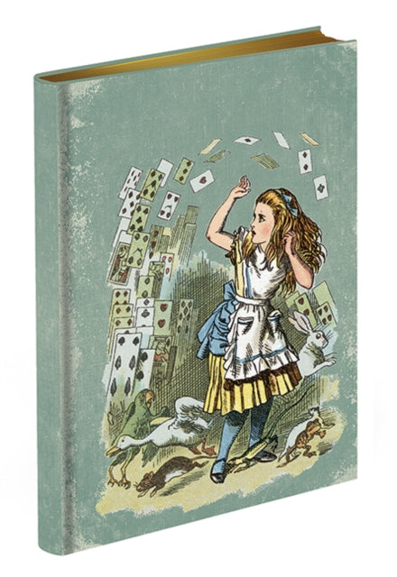 Binding: Notebooks, Journals, And Diaries
Description: Beautifully produced in hardback with lined paper coloured page edges ribbon marker and printed endpapers this Alice in Wonderland journal - featuring Alice in Court being attacked by the pack of cards - is the perfect gift for Wonderland fans.