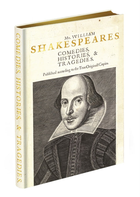Binding: Notebooks, Journals, And Diaries
Description: This high - quality journal reproduces the title pages of a selection of plays together with the famous frontispiece featuring Shakespeare's portrait.