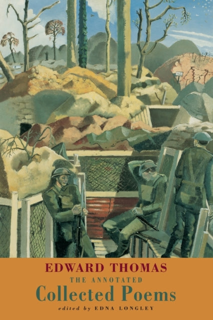 Binding: Paperback
Description: Edward Thomas wrote a lifetime's poetry in two years. Already a dedicated prose writer and influential critic he became a poet only in December 1914, at the age of 36. In April 1917 he was killed at Arras.