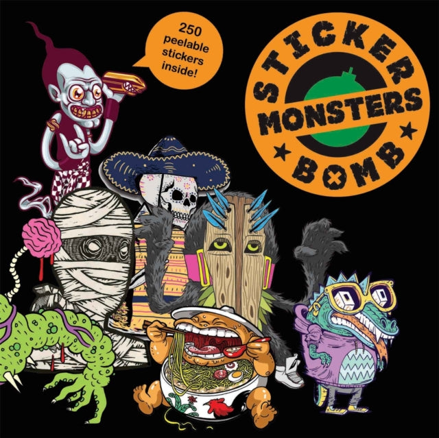 Binding: Paperback
Description: Stickerbomb Monsters features an extensive assortment of fantastic and scary monster designs.