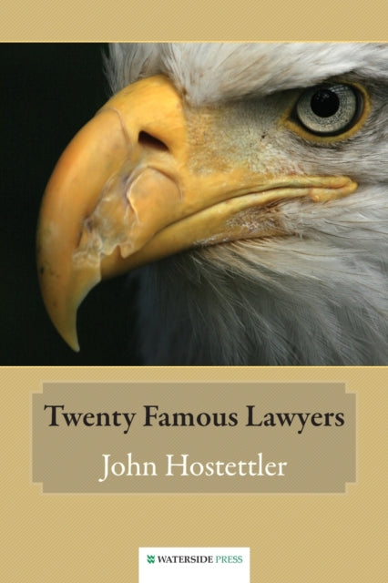 Binding: Paperback
Description: An entertaining diversion for lawyers and others Twenty Famous Lawyers focuses on household names and high profile cases. Contains valuable insights into legal ways and means and looks at the challenges of advocacy persuasion and the finest traditions of the law.