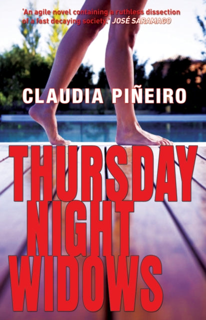 Binding: Paperback
Description: Three bodies lie at the bottom of a pool in a gated community near Buenos Aires. It's Thursday night and oblivious to their presence Mrs Scaglia is strolling through the pool area gathering wine glasses left from her husband's weekly gatherings with his neighbourhood friends.