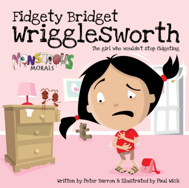 Binding: Paperback
Title: Fidgety Bridget Wrigglesworth The Girl Who Wouldn't Stop Fidgeting
Author(s): Barron Peter, Paul Wick
Publisher: Carpet Bombing Culture
Barcode: 9781908211200
Pages: 44 Pages
Publication Date: 3/1/2016
Category: Humorous Stories (Children's / Teenage)