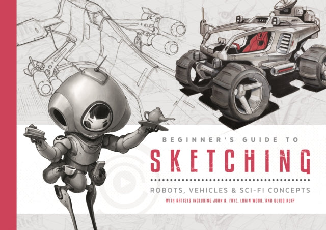 Binding: Paperback
Description: Following the success of Beginner's Guide to Sketching: Characters Creatures & Concepts 3dtotal Publishing presents readers with another fun inspiring book on traditional sketching with a focus on sci - fi themes.