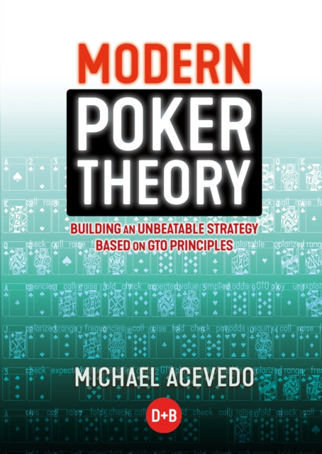 Binding: Paperback
Description: Modern Poker Theory uses modern poker tools to develop a systematic approach to game theory optimal play (GTO). It organizes the ideas and concepts in an intuitive manner that is totally focused to practical applications.