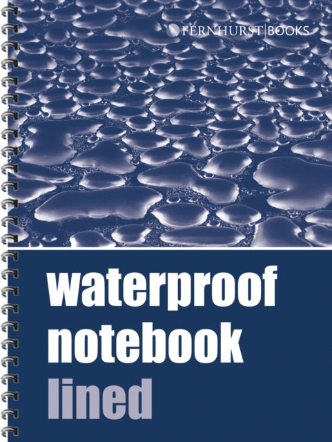 Binding: Notebooks, Journals, And Diaries
Description: Spiral bound waterproof notebook ideal for any activity where there might be water or rain. One side is lined the other clear for drawings.