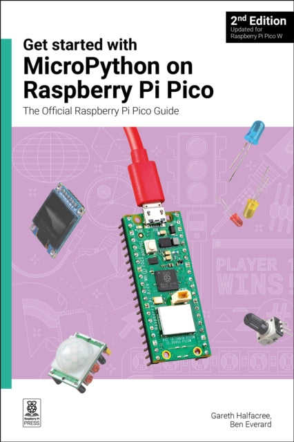 Binding: Paperback
Description: Microcontrollers like Raspberry Pi Pico are computers stripped down to their bare essentials (no keyboard mouse or monitor).