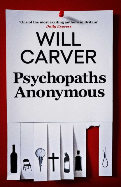 Binding: Paperback
Description: When A a meetings make her want to drink more alcoholic murderess Maeve sets up a group for psychopaths The dark unpredictable electrifyingly original new thriller from critically acclaimed cult author Will Carver. Totally insane and I mean that in the best of ways.