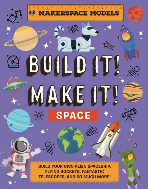 Binding: Hardcover
Description: The fourth book in our best - selling Build it! Make it! series Space! Rob Ives is a genius at engineering models that move entertain and give hours and hours of fun for everyone. Imagine making a top - secret spy satellite cosmic fans will love this book.