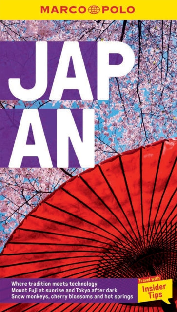 Binding: Paperback
Description: Let Marco Polo Japan guide you around this beautiful country. Explore Japan with this handy pocket - sized authoritative guide packed with Insider Tips.