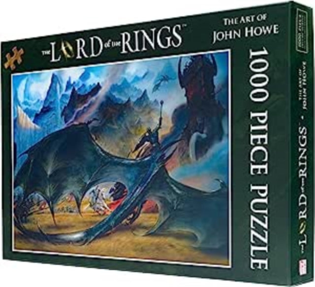 Binding: Paperback
Description: This 1000 piece jigsaw uses an image by renown illustrator John Howe and was commissioned for use on the War of the Ring board game but was never used. It is entitled Theoden's Bane and expresses all the drama of Tolkien's world.