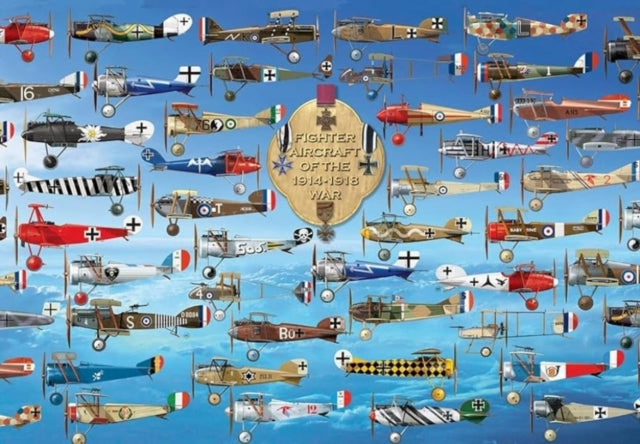 Binding: Creative Materials
Description: Select Guide Rating
Title: Fighter Aircraft Of The 1914 - 1918 War Jigsaw (1000 - Piece)
Brand: Galileo Publishers
Barcode: 9781915530110
Publication Date: 9/1/2023
Category: Puzzles & Quizzes