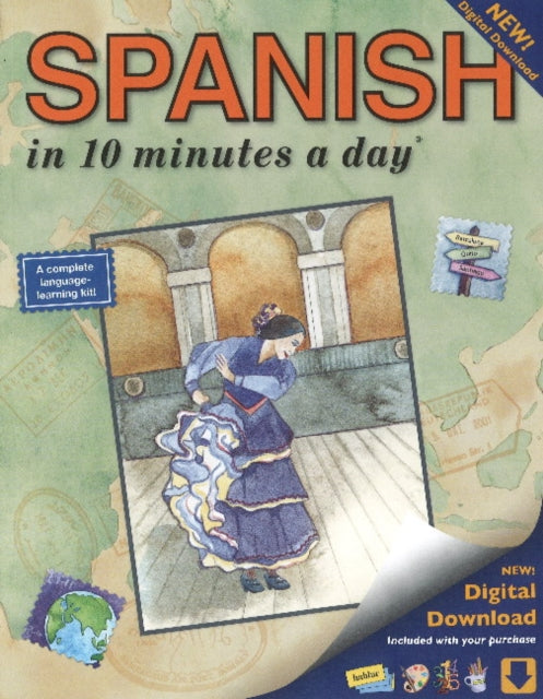 Binding: Paperback
Description: A complete languate learning kit. All these great study aids to help you learn your new language even faster: Digital Download: Learn quickly and have fun on your computer with these special interactive modules - hear the words keep track of your score repeat and improve.