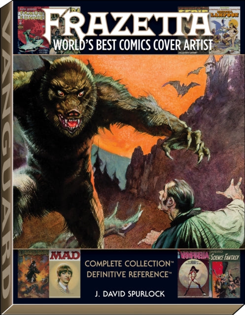 Binding: Hardcover
Description: Vanguard continues their trademark Definitive Reference series with Frazetta: World's Best Comics Cover Artist a sister book to 2022's hit Frazetta Book Cover Art. While the prior book by illustration and cartooning historian J.