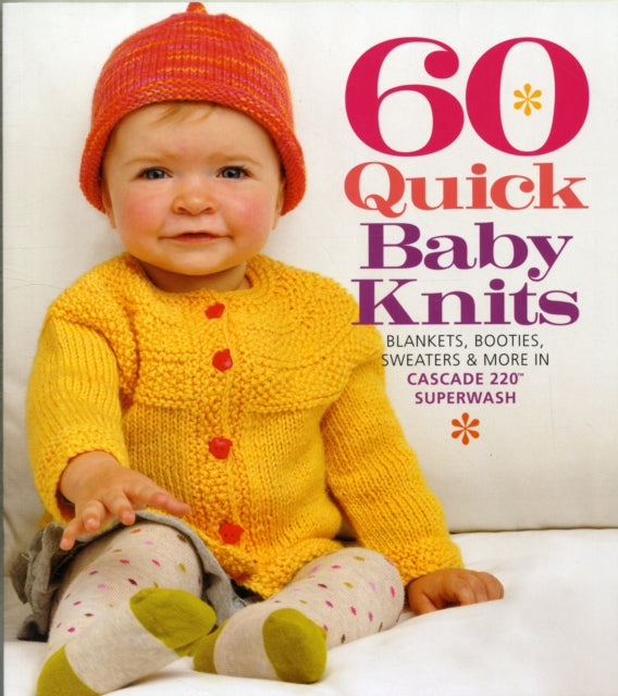 Binding: Paperback
Description: From cosy cardigans and a whimsical blanket shaped like a sheep to a pinwheel beret embroidered booties and tiny legwarmers this title presents 60 cute and colourful projects designed for ages 0 to 24 months.