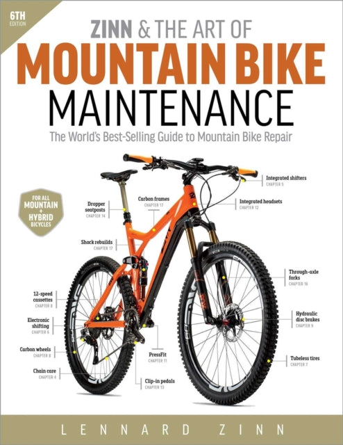 Binding: Paperback
Description: Zinn & the Art of Mountain Bike Maintenance is the world's best - selling guide to the maintenance and repair of mountain bikes hybrids and fat bikes.