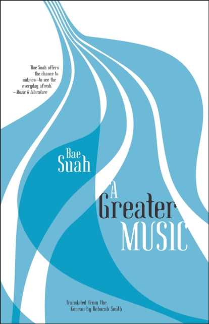 Binding: Paperback
Description: Near the beginning of A Greater Music the narrator a young Korean writer falls into an icy river in the Berlin suburbs where she's been house - sitting for her on - off boyfriend Joachim.