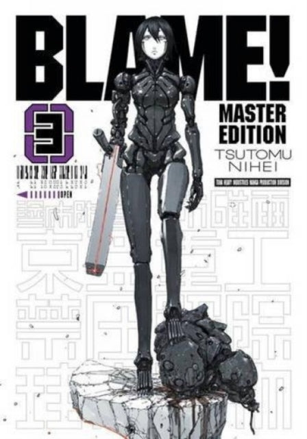 Binding: Paperback
Title: Blame! 3
Author(s): Nihei Tsutomu
Publisher: Vertical Inc.
Barcode: 9781942993797
Pages: 354 Pages, 1 Illustrations, Unspecified
Publication Date: 3/21/2017
Category: Graphic Novels: Manga