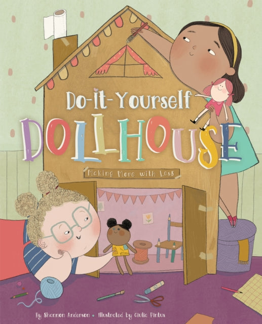 Binding: Hardcover
Description: Do - It - Yourself Dollhouse is a Steam picture book for kids 4 - 8 years old featuring two girls who live on the same street but have very different life experiences. The spreads offer a peek into each girl's home and their contrasting interactions with their dollhouses.