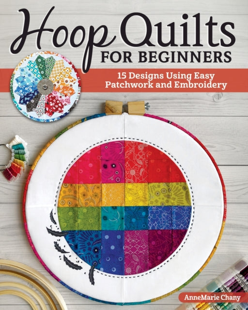 Binding: Paperback
Description: A creative guide that's perfect forboth quilters and crafters Hoop Quilts for Beginners features 15 hoop - framed block designs of varying sizes.