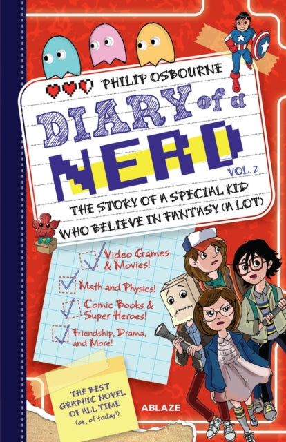 Binding: Hardcover
Description: If you're a fan of Wimpy Kid Dork Diaries and Jedi Academy you'll love Diary of a Nerd! Diary of a Nerd stars Phil a twelve year old boy living in Manhattan NY. He is a talented self - professed nerd.