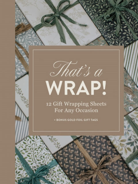 Binding: Kit
Description: 12 sturdy wrapping paper sheets and matching gift tags featuring elegant hand - drawn illustrations - all conveniently bound together in a book.