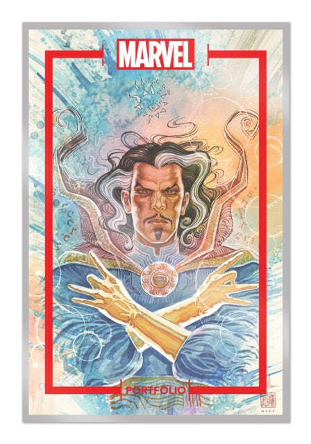 Binding: Stationary
Description: Features 12 full color amazing reproductions of key pieces of art painted by David Mack featuring characters from throughout the Marvel Universe. Each print measures 11 x 17 and all plates are collected in a durable plastic portfolio.