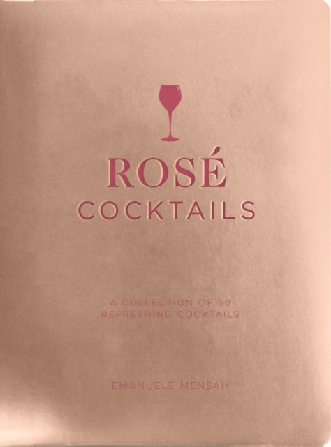 Binding: Hardcover
Description: With an elegant pink rose - foil hardcover Ros Cocktails is an evocative collection of 60+ ros cocktail recipes perfect for any occasion all year round! It's always ros season! And this pleasantly pink wine makes for an exquisite cocktail.