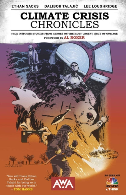 Binding: Paperback
Description: An illustrated feature of ten stories chronicling life on the frontlines of the global climate crisis from the team that brought you Covid Chronicles journalist Ethan Sacks (Old Man Hawkeye) and illustrator Dalibor Talajic (Deadpool Kills the Marvel Universe Hotell).