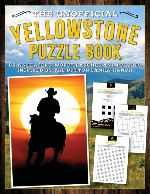 Binding: Paperback
Description: This giant collection of puzzles for adults celebrates the characters the cast the story and the influences of Yellowstone basic cable's #1 TV show.