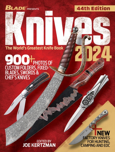 Binding: Paperback
Description: Showcasing the Finest Blades from the World's Great Knifemakers! For more than four decades the team at Blade Magazine has published this annual celebration of custom knives and knifemaking. This year's 44th edition continues that tradition of showing off the best of the best.