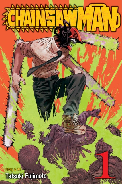 Binding: Paperback
Description: Broke young man + chainsaw demon = Chainsaw Man! Denji was a small - time devil hunter just trying to survive in a harsh world.