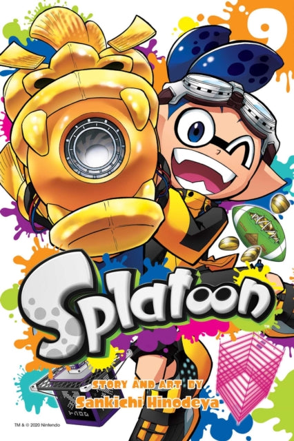Hinodeya Sankichi - Splatoon Vol. 9 - Paperback