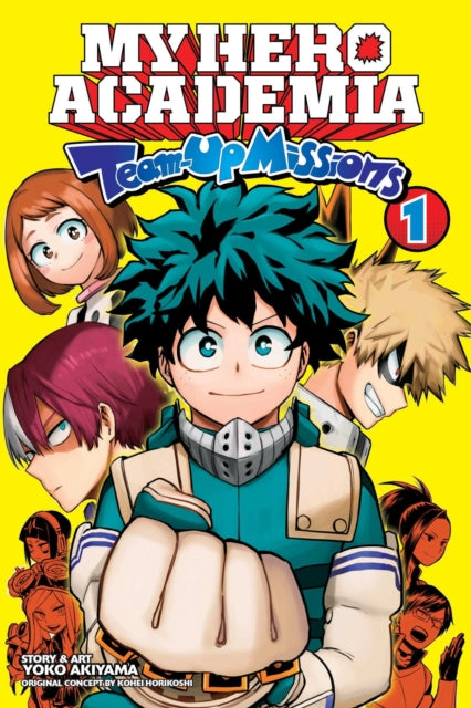 Binding: Paperback
Description: The aspiring heroes of My Hero Academia team up with pro heroes for action - packed missions! The ambitious Team - Up Missions Program pairs groups of aspiring heroes with pro heroes to go on action - packed missions! Although Izuku Midoriya and his U. A.