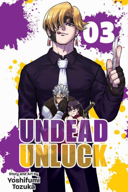 Binding: Paperback
Description: What happens when an unlucky girl meets an undead guy? Pure chaos! Tired of inadvertently killing people with her special ability Unluck Fuuko Izumo sets out to end it all.