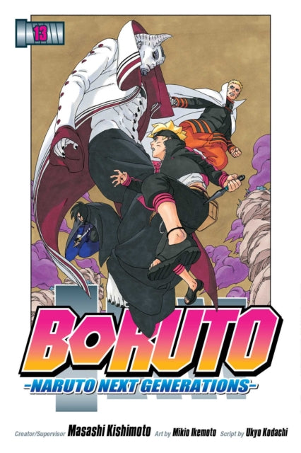 Binding: Paperback
Description: The ninja adventures continue with Naruto's son Boruto! Naruto was a young shinobi with an incorrigible knack for mischief. He achieved his dream to become the greatest ninja in his village and now his face sits atop the Hokage monument.