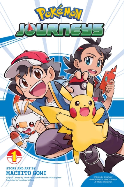 Gomi Machito - Pokemon Journeys Vol. 1 - Paperback