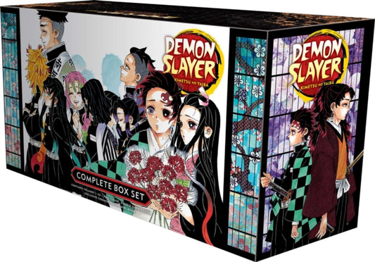 Binding: Paperback
Description: Tanjiro sets out on the path of the Demon Slayer to save his sister and avenge his family! In Taisho - era Japan kindhearted Tanjiro Kamado makes a living selling charcoal. But his peaceful life is shattered when a demon slaughters his entire family.