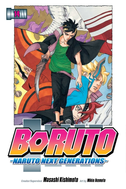 Binding: Paperback
Description: The ninja adventures continue with Naruto's son Boruto! Naruto was a young shinobi with an incorrigible knack for mischief. He achieved his dream to become the greatest ninja in his village and now his face sits atop the Hokage monument.