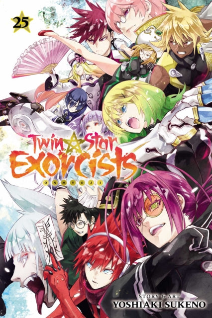 Binding: Paperback
Description: Exorcists Rokuro and Benio unleash serious supernatural action while purifying the world of monsters. The " Twin Star Exorcists" are a couple destined to end the war with the monstrous Kegare.