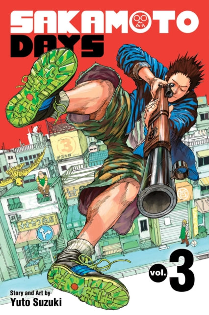 Binding: Paperback
Description: Kill some time with former hit man Taro Sakamoto!
Title: Sakamoto Days Vol. 3
Author(s): Suzuki Yuto
Publisher: Viz Media Subs.